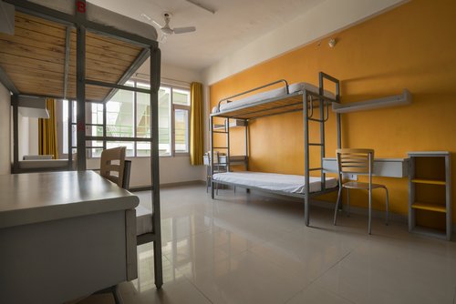 Quadruple Occupancy - Shoolini University Hostel Room
